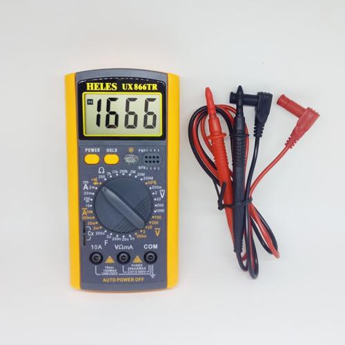 Jual multimeter digital heles ux866tr original Jakarta Barat caribu