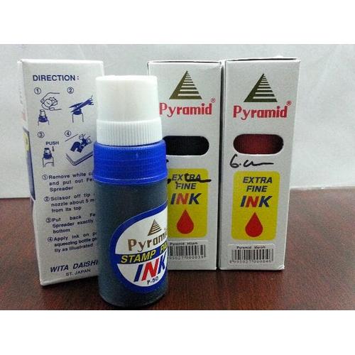 Foto Produk Tinta Stampel- Stamp Pad Ink Pyramid P50 dari Belanja Bebas