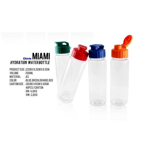 Jual Miami Hydration Water Bottle – Botol Minum Souvenir- TANPA infused ...