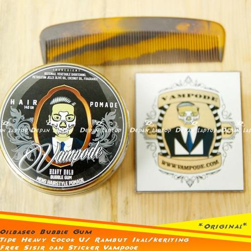 Foto Produk POMADE VAMPODE ORIGINAL OIL BASED HEAVY AROMA BUBBLE GUM MINYAK dari AOS the Beauty