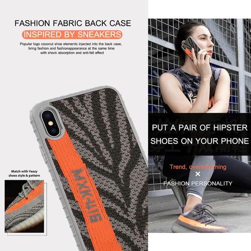 IPAKY Yeezy Style iPhone Case for X XS XR XS MAX Red Black, iPhone  X di Louxa Tokopedia