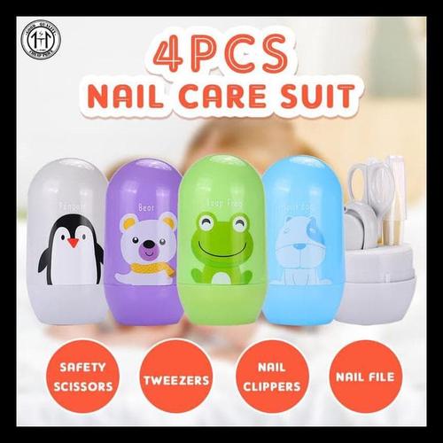 Foto Produk 4Pcs Set Alat Perawatan Kuku Bayi 700za dari mandagirls