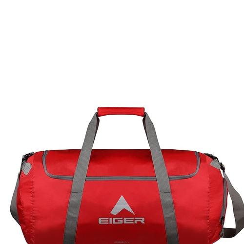 folded duffle bag