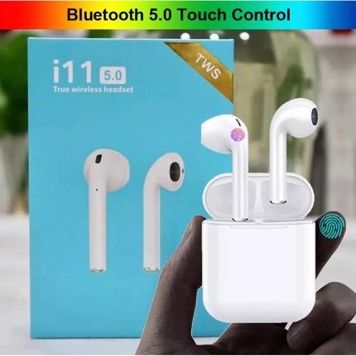 Foto Produk New i11 touch button wireless bluetooth 5.0 Airpods Earbuds dari Brother88cell