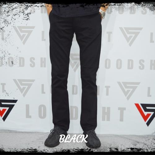 Foto Produk CELANA PANJANG CHINO ORI LOODSHT HITAM - Hitam, S dari HANIF ALLSHOP