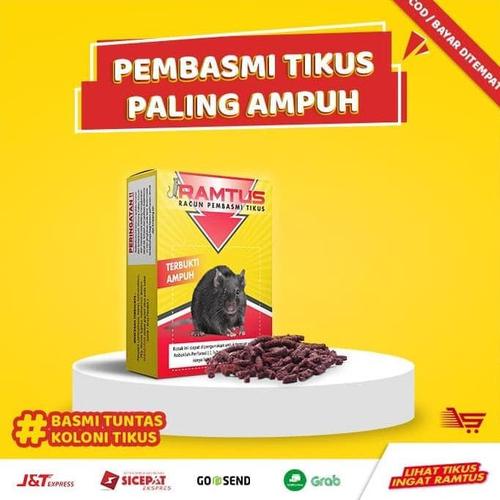 Foto Produk Racun Tikus RAMTUS 6 Pack - Pembasmi Tikus Paling Ampuh dari Raka Here_shop