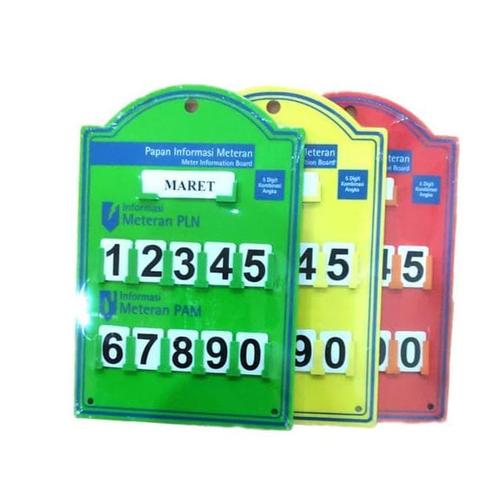 Foto Produk Kenmaster Papan Meteran PLN PAM Meter dari Raka Here_shop