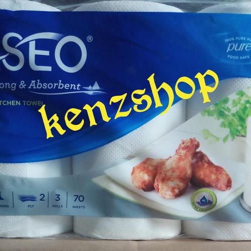 Foto Produk TISSUE PASEO ELEGANT KITCHEN TOWEL 3IN1 / TISSUE DAPUR / TISSUE MINYAK dari Raka Here_shop