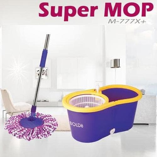 Foto Produk Alat Pel Super Mop BOLDe M-777X+ (Botol + Lubang Drainase) - Asli dari Raka Here_shop