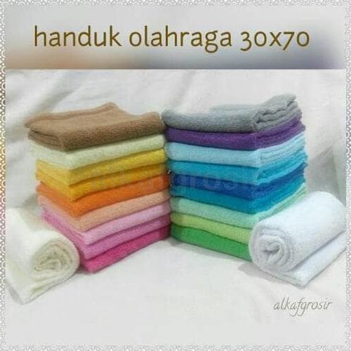 Foto Produk Handuk Olahraga | Muka 30x70cm 100% katun CARDED Halus Lembut Nyerap dari Raka Here_shop