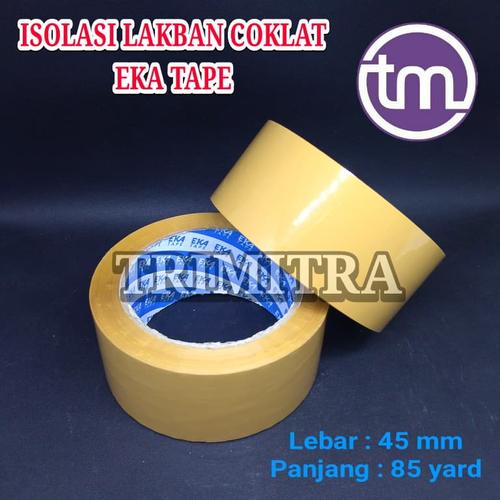 Foto Produk EKATAPE ISOLASI LAKBAN SELOTIP COKLAT TAN BROWN EKA TAPE BY DAIMARU dari Trimitra Surabaya