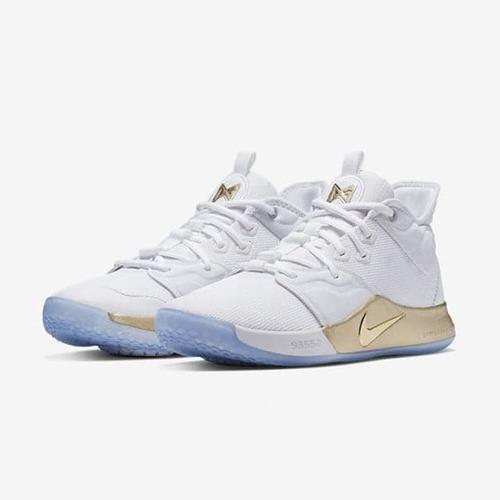 Mens white and gold nike shoes Clearance