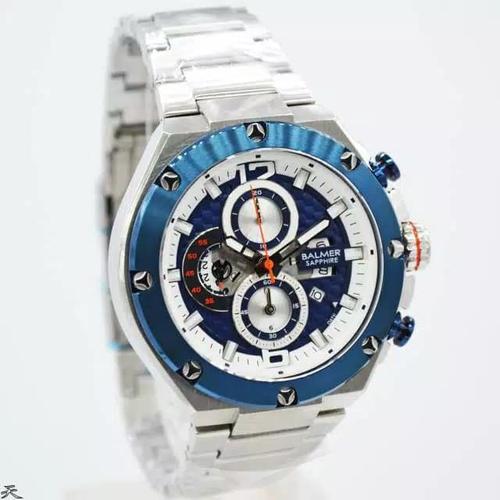 Foto Produk Balmer B8117 Chrono active original anti air Jam Tangan Pria Cowok dari electro Msn
