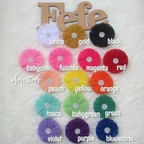 Foto Produk Headband / Asessoris Kepala Bunga Tile Anak Bayi dari Diatmika _oltore