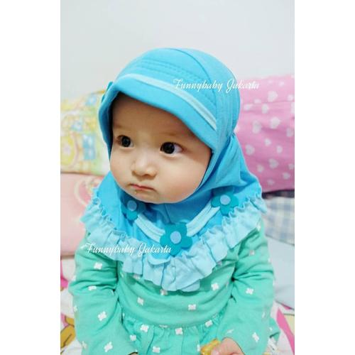 Foto Produk jilbab bayi / kerudung bayi / hijab bayi 0-12 bulan dari Diatmika _oltore