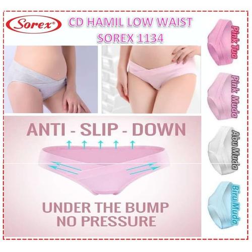 Foto Produk Martenity pant sorex 1134 celana dalam ibu hamil midi / celana hamil dari fjj mart