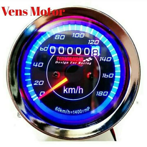 Foto Produk Speedometer LED / Indikator RPM / Kilometer LED Universal dari Ven'S Motors