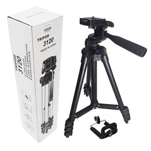 Gambar TRIPOD HITAM 3120 BLACK EDITION - Tripod Camera 1 Meter Free Holder dari GRosiRan ACCESORIESS HP Kota Surabaya Tokopedia