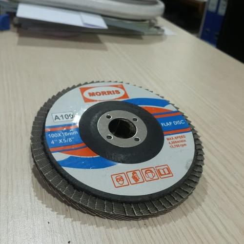Jual Flap Disc / Gurinda Amplas Besi / Kayu 4" Morris Grit 100 Kota Depok JJ Technical