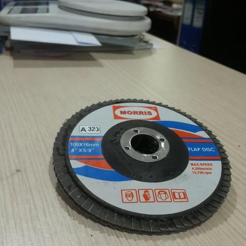 Jual Flap Disc / Gurinda Amplas Besi / Kayu 4" Morris Grit 320 Kota Depok JJ Technical