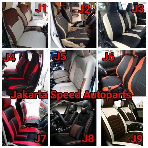 Foto Produk Sarung Jok Kulit Mobil Agya Ayla Brio Jazz Yaris Vios City Wagon R dari Jakarta Speed Autoparts