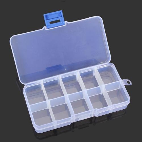 Foto Produk Terlaris 10 Grid Kotak Penyimpanan Multifungsi Kotak Alat Adjustable dari W brands Store