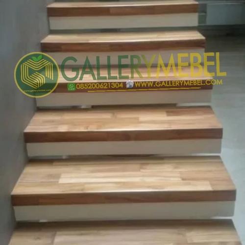 Jual Papan Kayu Pijakan Tangga, Papan Anak Tangga Kayu Jati Laminasi