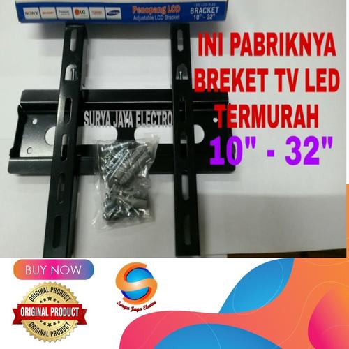 Foto Produk breket tv led lcd TERMURAH bracket braket dari surya jaya electro