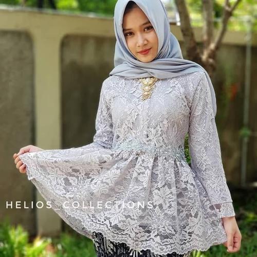 Foto Produk Kebaya Brukat Laluna Atasan / Kebaya Modern Brokat Khusus untuk PO LD - Atasan Saja dari Toko Gadjet