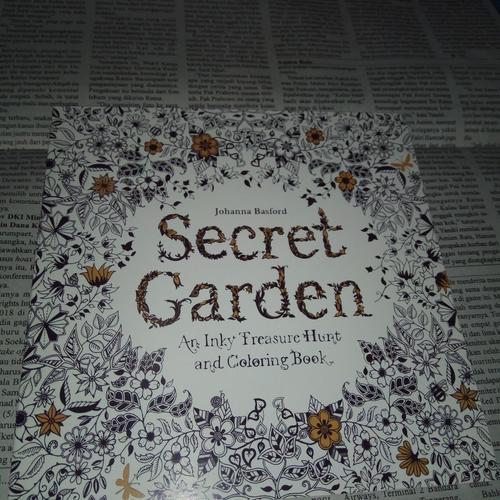 Foto Produk Secret Garden coloring book - pocket adult colouring book dari JFR Shop