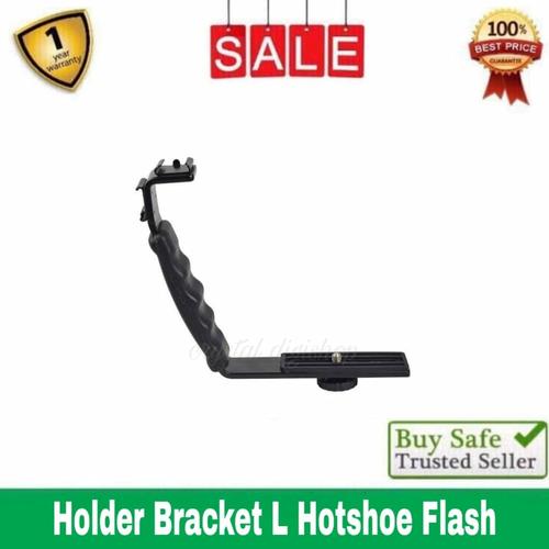 Gambar Holder Bracket Kernel L Hotshoe Flash dari Crystal Digishop undefined Tokopedia