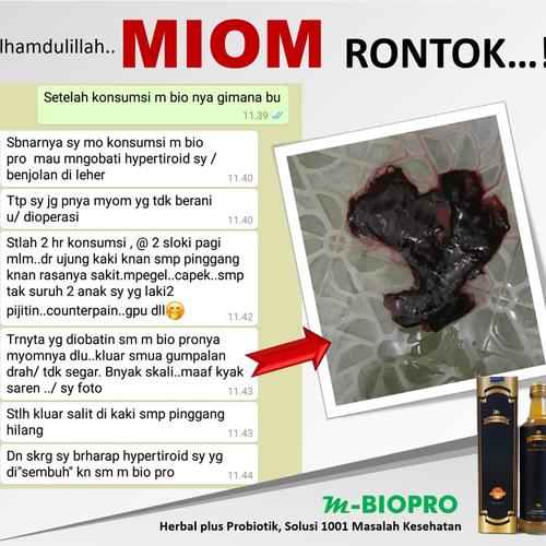 Foto Produk M-bioPro| obat herbal miom ampuh | obat miom dari store ku