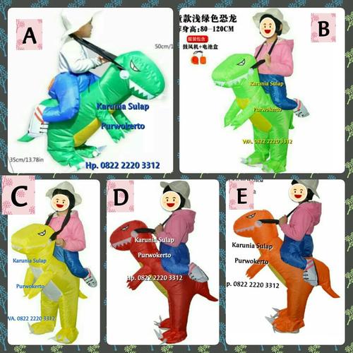 Gambar KOSTUM ANGIN DINO ANAK UNIK LUCU TOYS KARNAVAL FESTIVAL DINOSAURUS TOY dari KARUNIA KOSTUM & TOYS Kab. Banyumas Tokopedia
