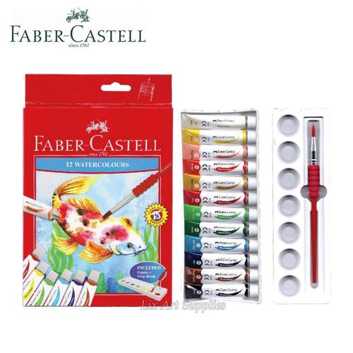 Jual Faber Castell Watercolour Set 12 Tube - Kota Surabaya - Lix Art Supplies | Tokopedia