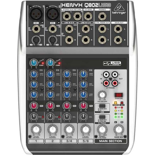 Jual Behringer Xenyx Q802usb Q802 Q 802 Usb Q 802 Mixer Audio Interface Nst Jakarta Pusat Net Musik Tokopedia