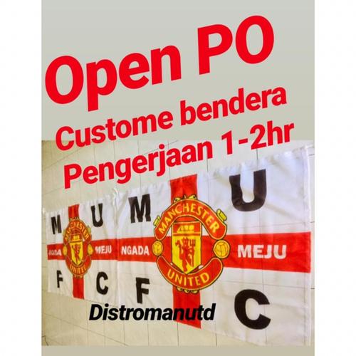 Gambar custome bendera satuan dari Distromanutd Kota Surakarta Tokopedia