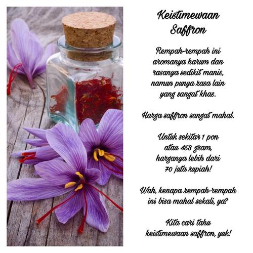 Saffron Super Negin Irania di Ruang Belanja Kita  Tokopedia