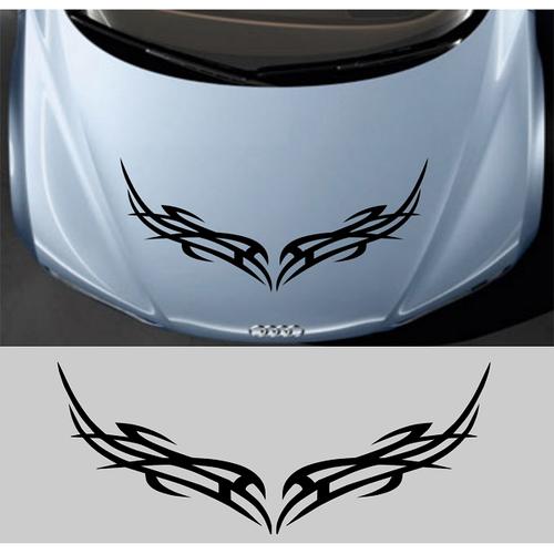 Jual Stiker Kap Mobil Unik Lucu Cutting Sticker Wing Tribal - Kab ...
