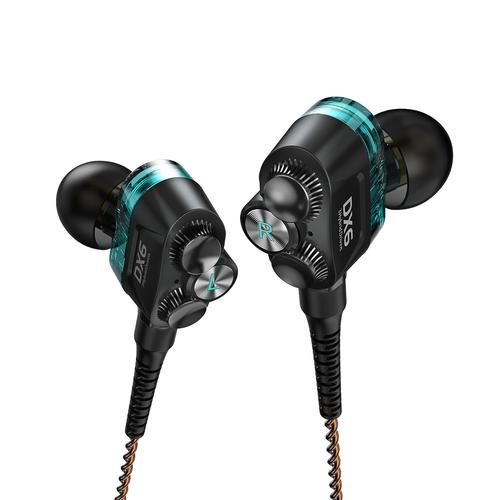 Jual Plextone DX6 Gaming Earphone Hybrid Drivers Kota