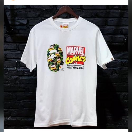 Foto Produk Bape x Avengers Marvel comics - S dari six6street