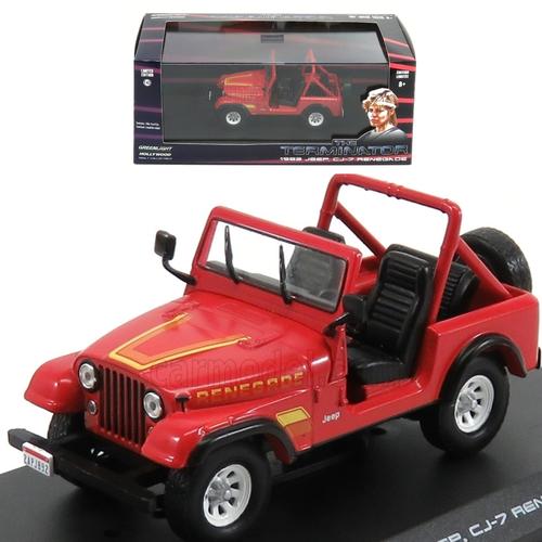Foto Produk PROMO Greenlight 1/43 1983 Jeep CJ-7 Renegade The Terminator dari Vovo Toys