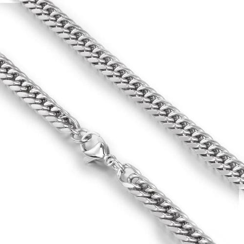 Jual Kalung Rantai Titanium Silver 