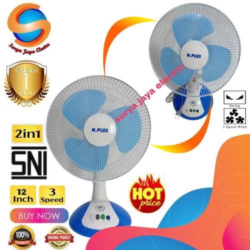 Foto Produk kipas angin duduk / deskfan12 inch termurah n terbagus dari surya jaya electro