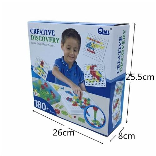 Foto Produk Mainan Edukasi Anak PUZZLE DRILL/OBENG - CREATIVE DISCOVERY dari lovely kayy