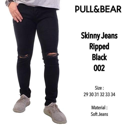 Jual Pull N Bear Ripped Skinny Jeans 