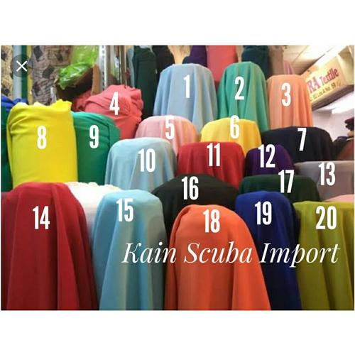 Foto Produk Kain Bahan Scuba Import_Bahan Scuba/Neoprene dari Nabilafauziah.