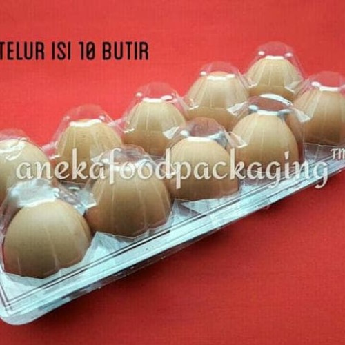 Foto Produk Mika/tray tempat telur/telor isi 10 butir dari bagio sastro