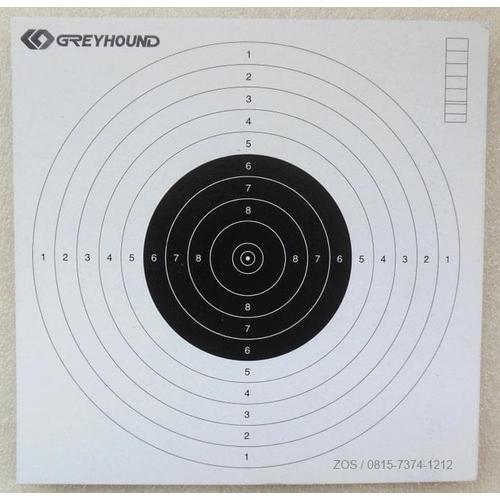 Foto Produk HOT SALE Shooting Paper Kertas Target Perbakin 17x17cm 25pcs Terjarmin dari dkarel15 shop