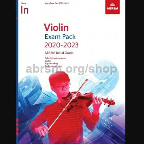 Foto Produk Violin Exam Pack 2020-2023 Initial Grade ABRSM Buku Ujian Biola dari WoodenBox