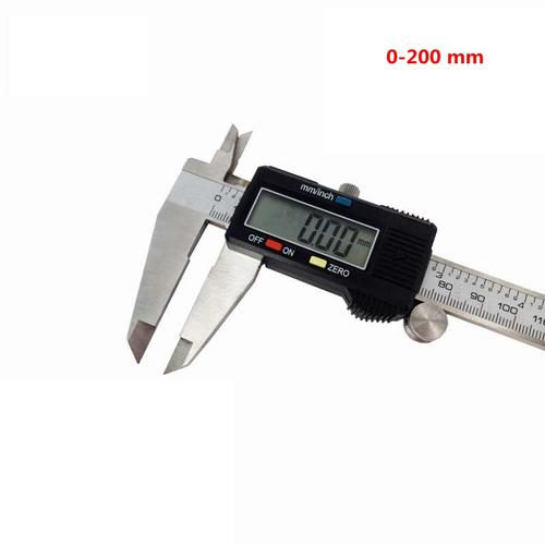 TIN-YAEN Calipers Digital Display Electronic Vernier Caliper Digital Display Vernier Caliper 200mm Caliper Size : 0-200mm TIN-YAEN Calipers Digital Display Electronic Vernier Caliper Digital Display Vernier Caliper 200mm Caliper Size : 0-200mm